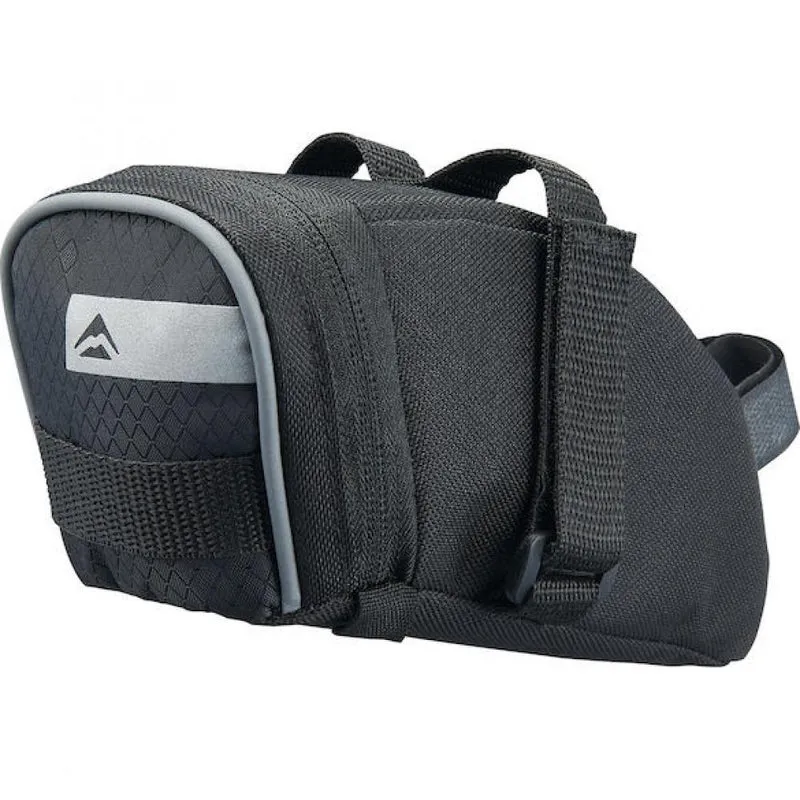 Merida STRIPE Satteltasche M Schwarz/Grau - 10L, spritzwassergeschützt & praktisch