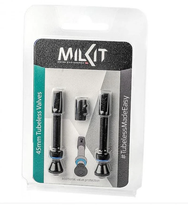 milKit Tubeless-Ventile 45 mm - Saubere Dichtmilch-Installation ohne Luftverlust