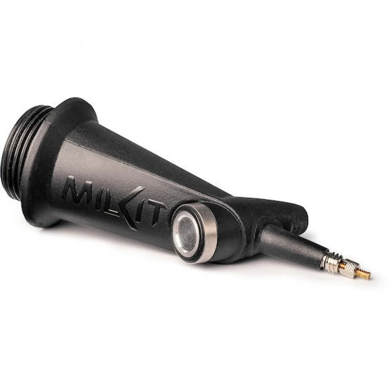 milKit DH2 Boosterkopf Tubeless Booster 36×50 mm Schwarz - Leicht & Effizient