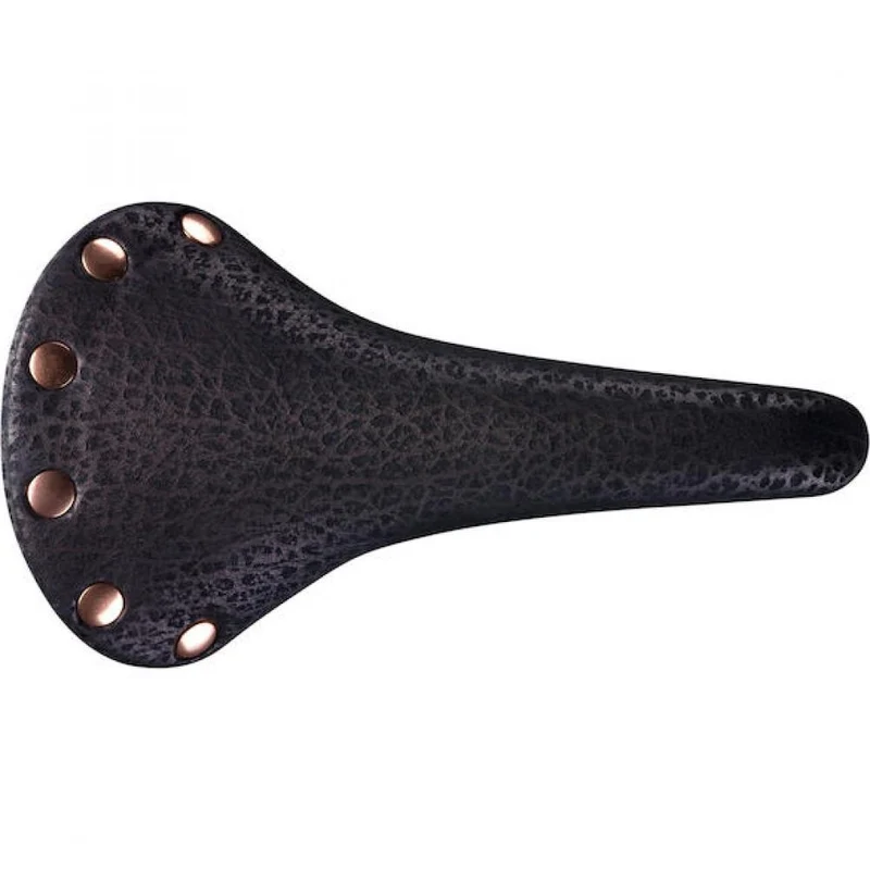 Selle San Marco Regal Le Rino Sattel 149 x 283 mm Schwarz - Klassisches Leder-Design mit Biofoam-Komfort