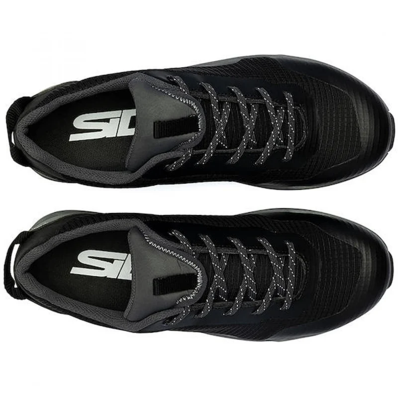 Sidi MTB Motus black/black 2025 43 black/black - robuster MTB-Schuh mit High-Grip-Sohle