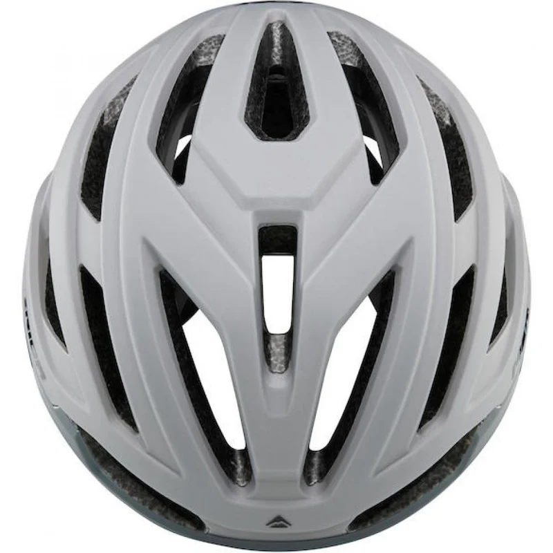 Merida Helm Apex grau 58-62 cm Grau - leichter Stradenhelm mit Top-Belüftung