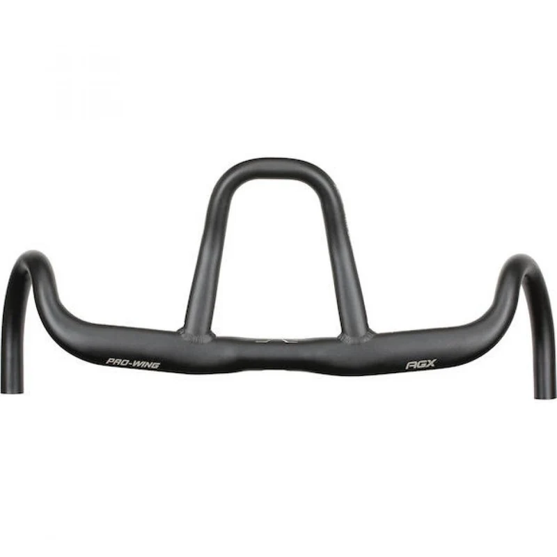 FSA Lenker Pro-Wing AGX 31,8 x 440 mm Schwarz - Gravel- und Bikepacking-Lenker mit U-Shape