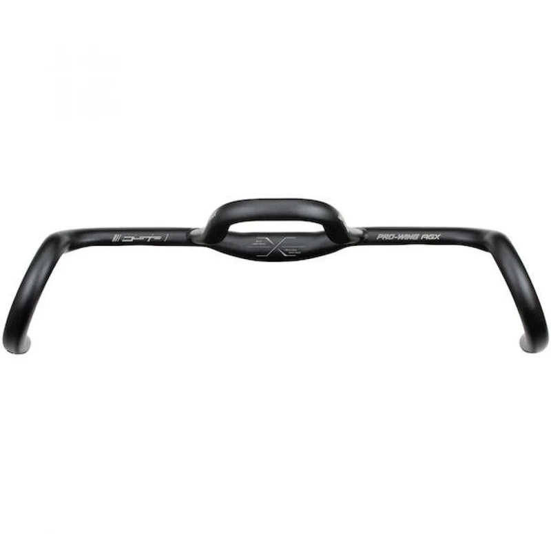 FSA Lenker Pro-Wing AGX 31,8 x 440 mm Schwarz - Gravel- und Bikepacking-Lenker mit U-Shape