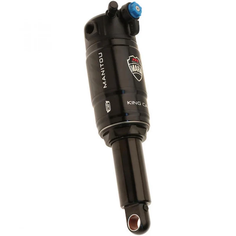 Manitou Federbein Mara Comp Inline Trunnion 205 x 65 mm Schwarz - leistungsstarker MTB-Dämpfer