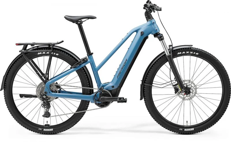 Merida eFLOAT CC 400 Lady EQ S Blau - komfortables E-Trekkingrad für Alltag und Tour