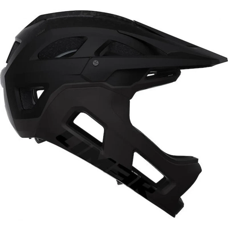 Limar Livigno + Mips Matt Black M Schwarz - leichter Fullface-Helm mit maximalem Schutz