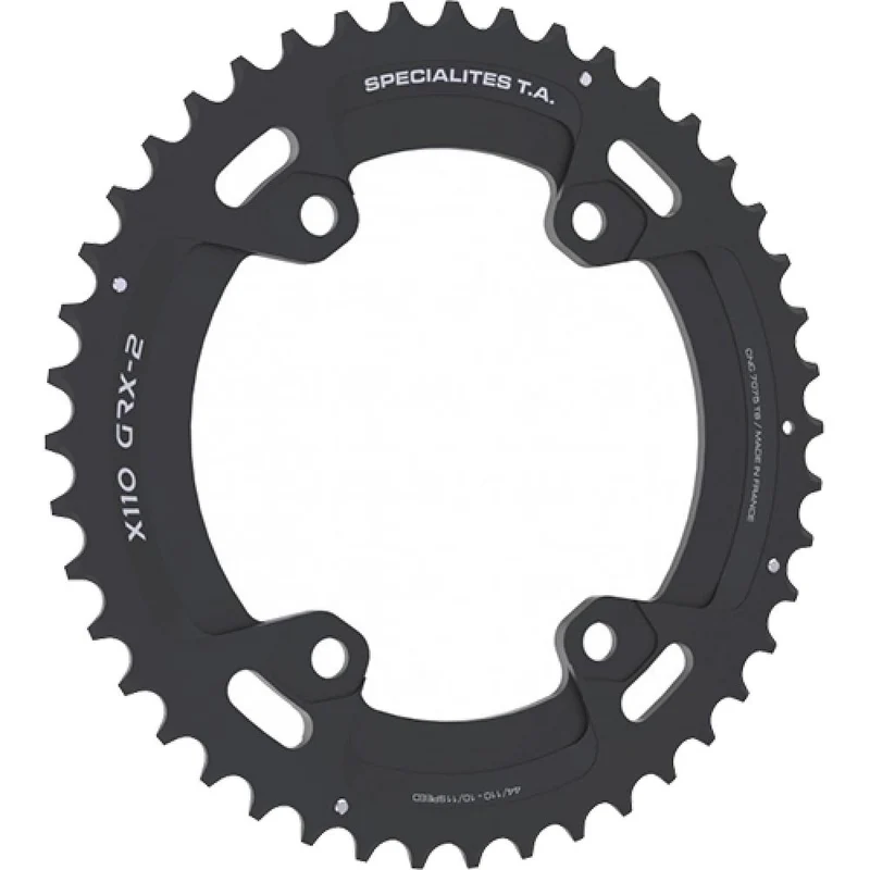 TA Kettenblatt X110 GRX-2 Gravel 48 schwarz außen 10/11fach