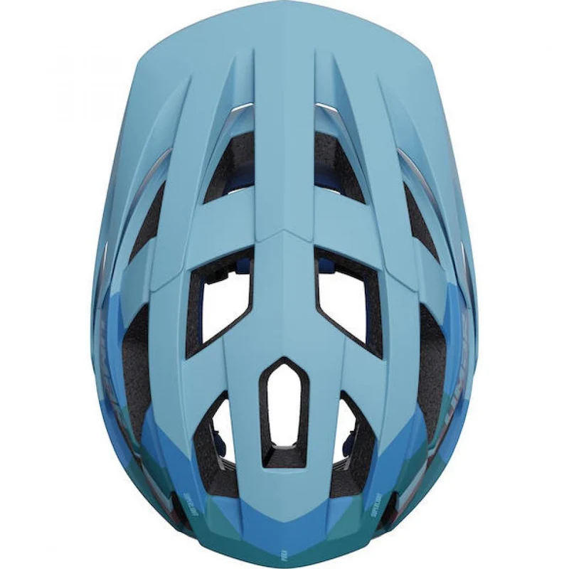 Limar Pora Matt Blue Purple M Lila - leichter All-Mountain-Helm mit Top-Belüftung