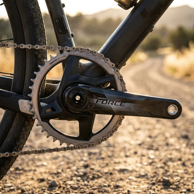 SRAM Force 1 eTap AXS Kurbelsatz 40Z 170 mm DUB - Leichte 1x12-Performance