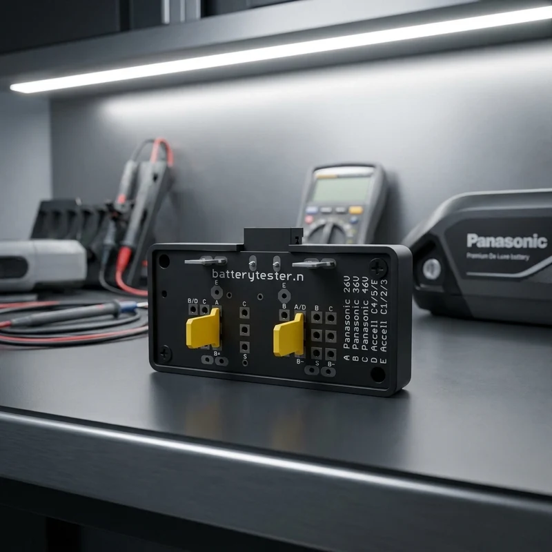 Panasonic Premium De Luxe Smart Adapter für 26V / 36V Panasonic Akkus