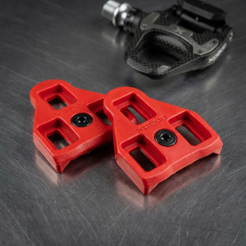 Xpedo Ersatzcleats Look-System 9° rot Look Delta kompatibel