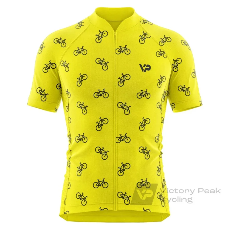 Yellow Cycling Jersey VP8