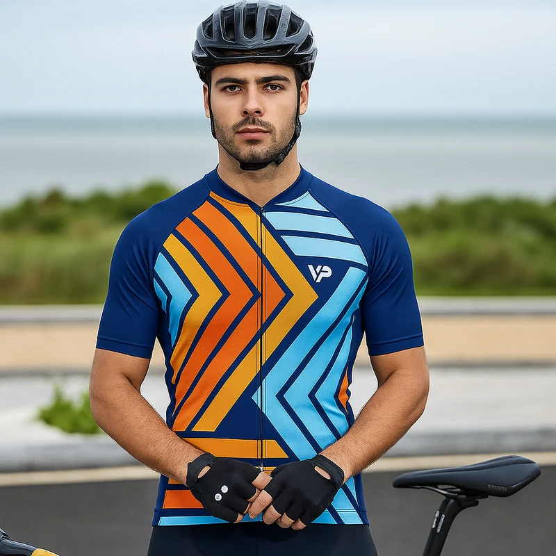 Blue Orange Cycling Kit VP5
