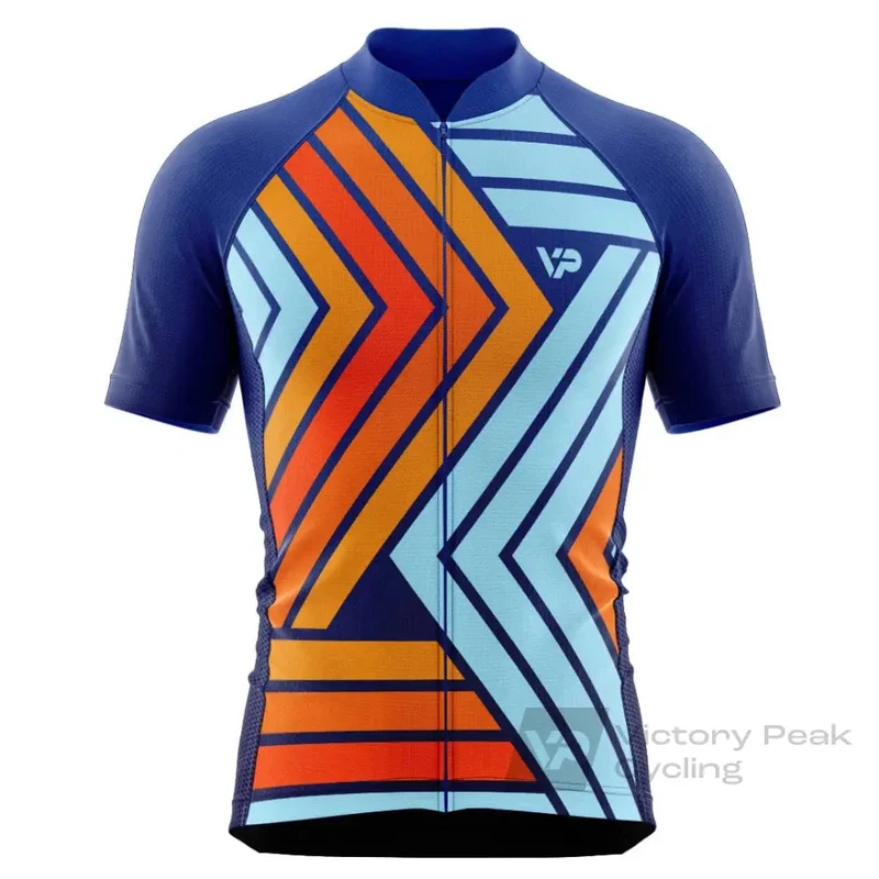 Blue Orange Cycling Jersey VP5