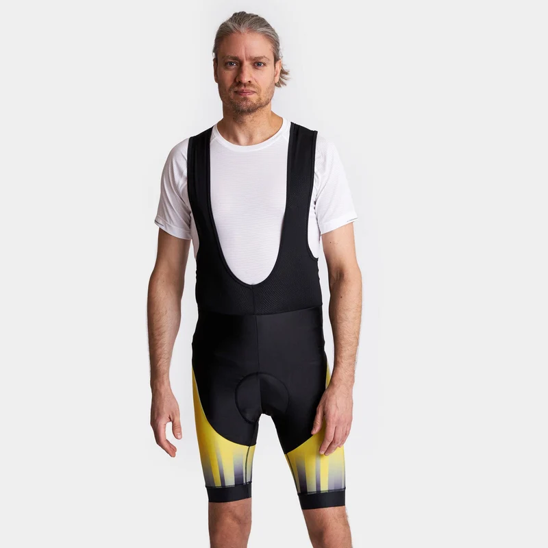 Yellow Cycling Bib Shorts VP3
