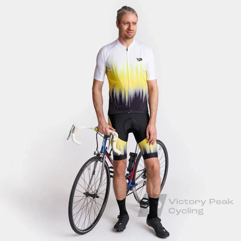 Yellow Cycling Jersey VP3