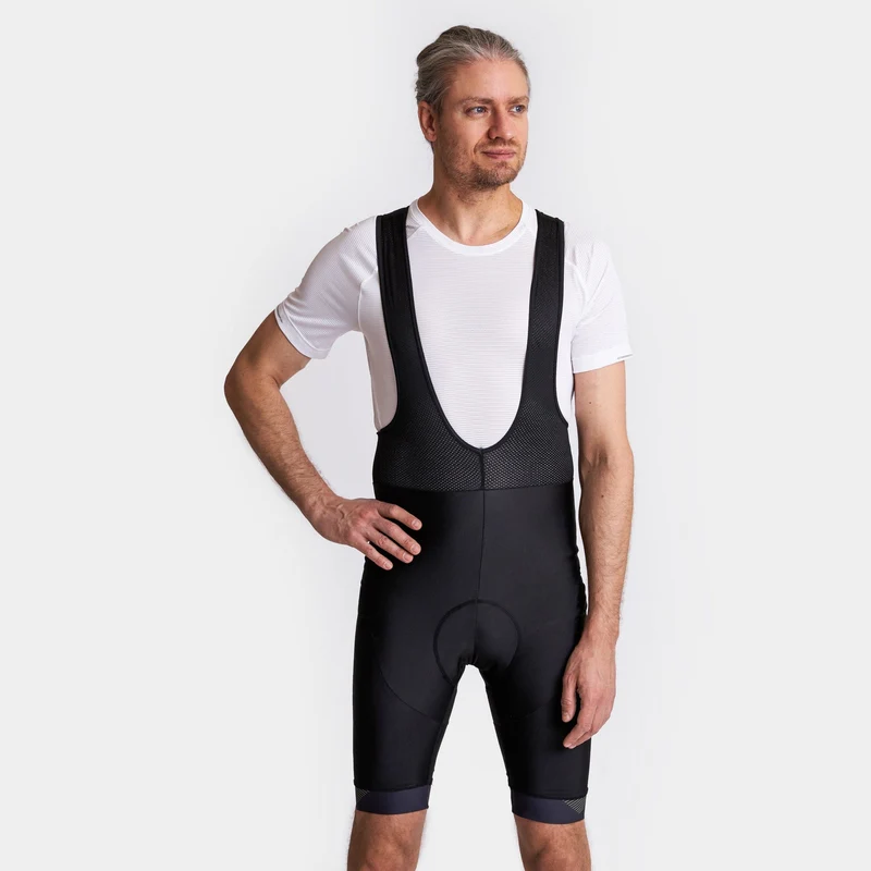 Black Cycling Bib Shorts VP1