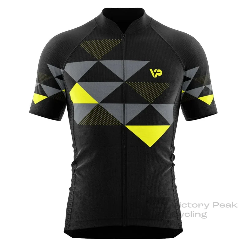 Black Cycling Jersey VP1