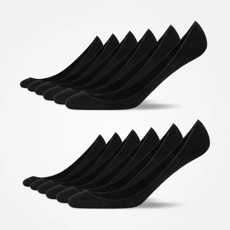 Loafer Socken | Schwarz