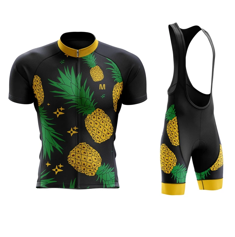 Men's Pineapple Cycling Jersey or Bibs