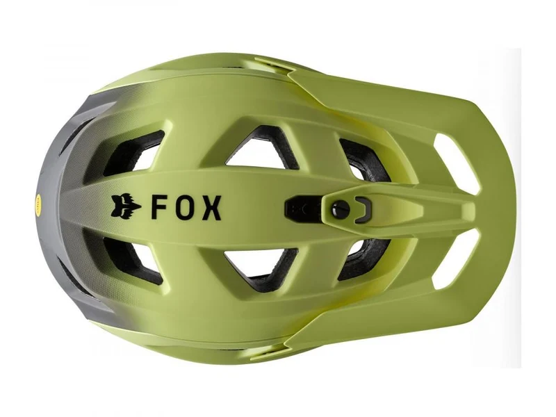 FOX Speedframe Pro Backfade MTB-Helm Lime Green Größe M 55-59 cm Mips
