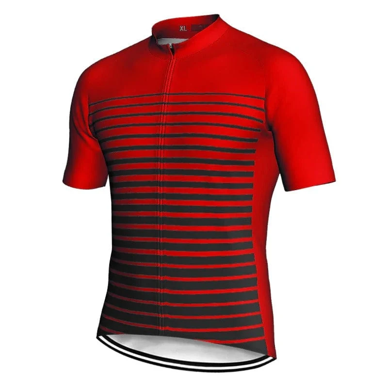 Men's Red Lines Cycling Jersey