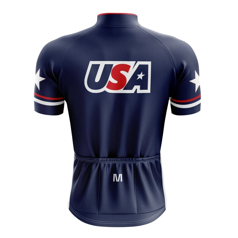 USA Blue Cycling Jersey