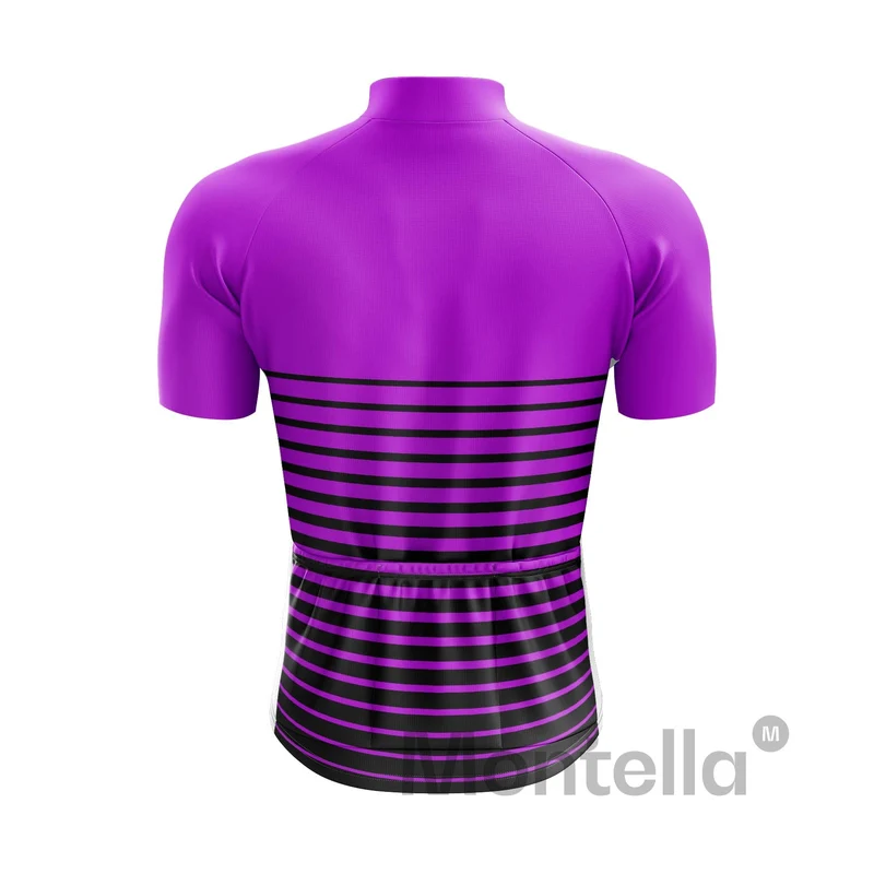 Men's Purple Cycling Jersey