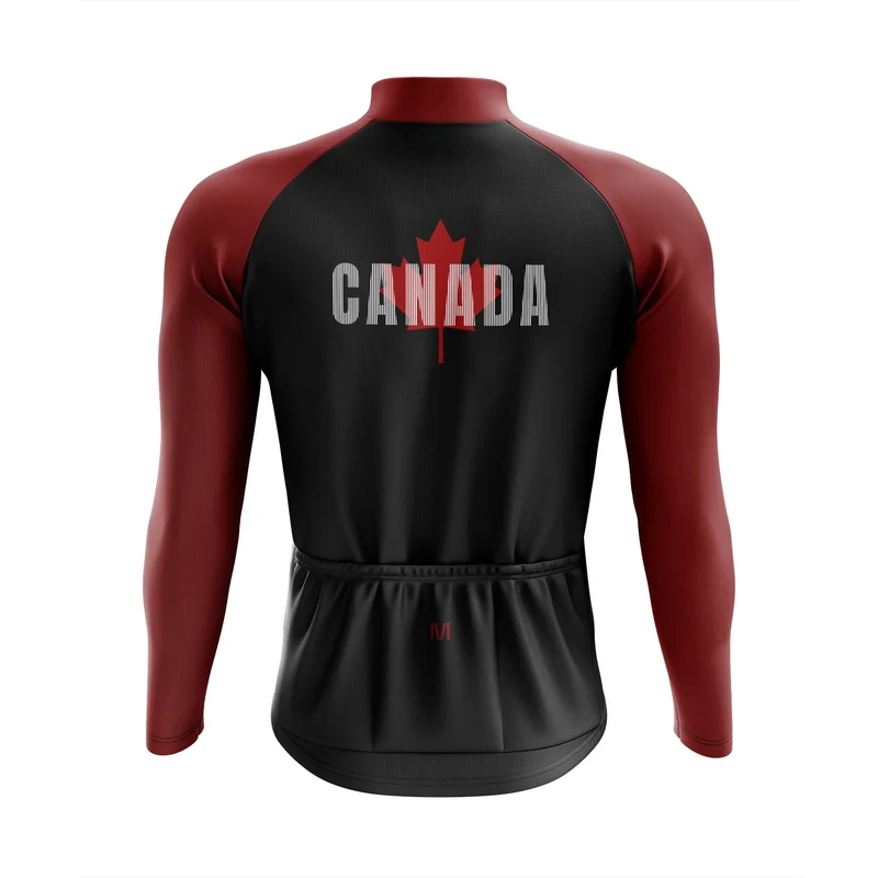 Men's Canada Long Sleeve Cycling Jersey