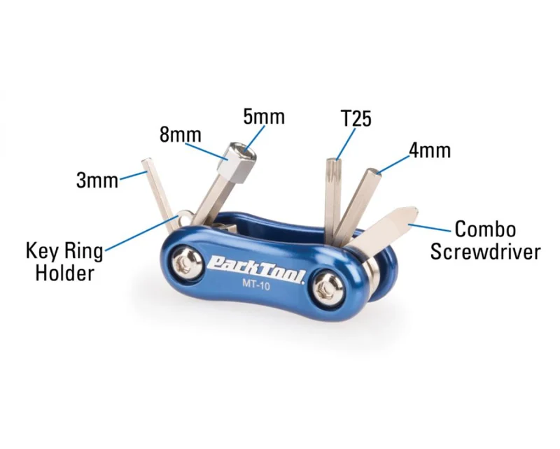 Park Tool MT-10 Road Multitool mit Innensechskant und T25