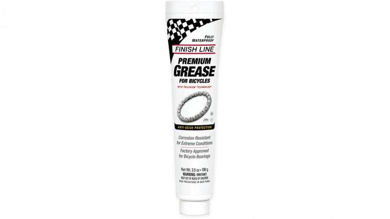 Finish Line Premium Fett Trilinium 100g Tube - Hochleistungsfett für Lager, Steuersätze, Tretlager und Naben, wasserfest, korrosionsschützend, extreme Druckbeständigkeit