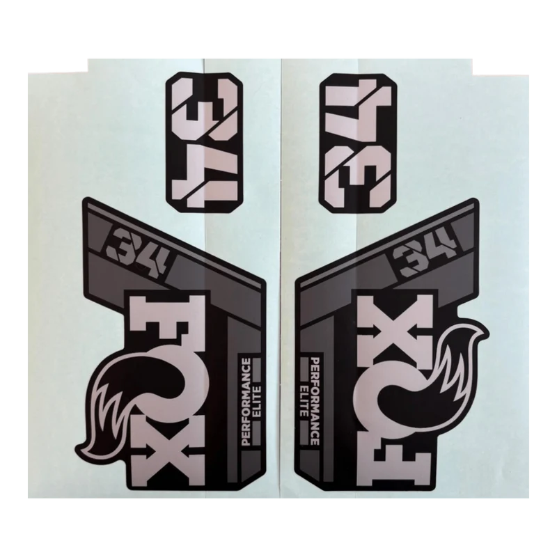 2022 FOX 34 Performance Elite Decal | Matte Black