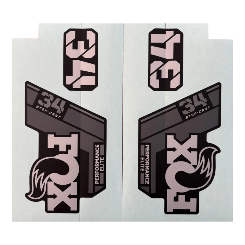 2022 FOX 34 SC Performance Elite Decal | Matte Black