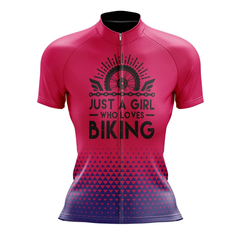 Cycling Girl Quote Mom Jersey