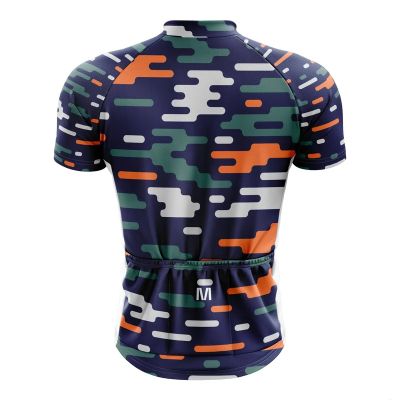 Unique Pattern Cycling Jersey