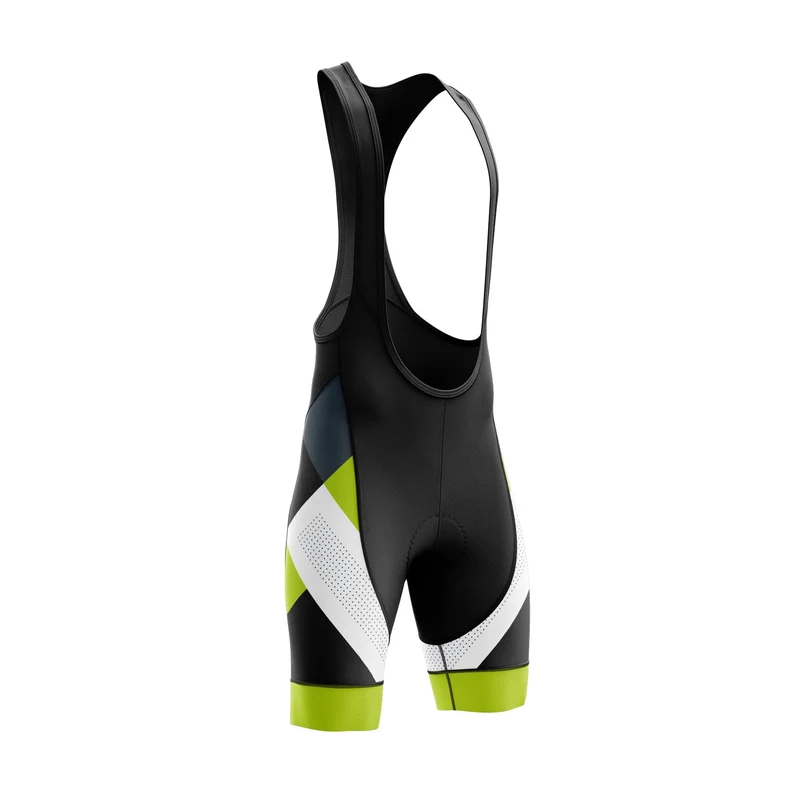 Men's Green Flex Cycling Bib Shorts