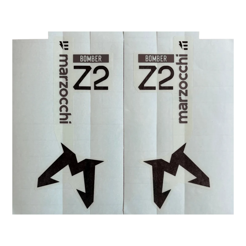 2024 Marzocchi Bomber Z2 E-Opt Decal | Gloss Clear