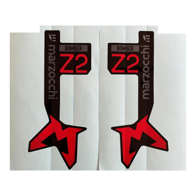 2024 Marzocchi Bomber Z2 E-Opt Decal | Gloss Black