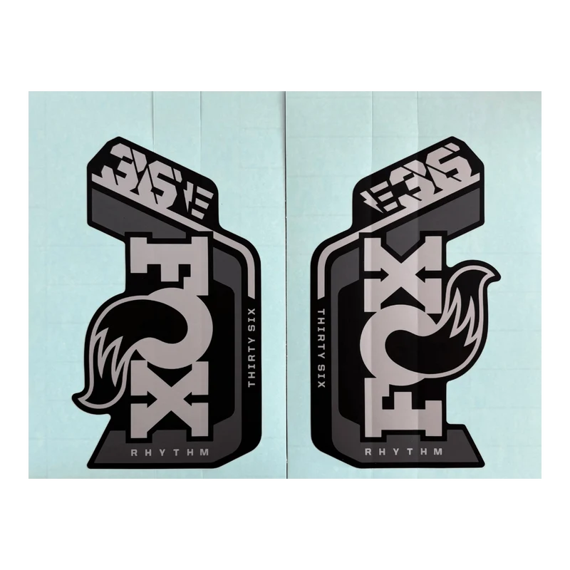 2024 FOX 36 Rhythm E-Opt Decal | Matte Black