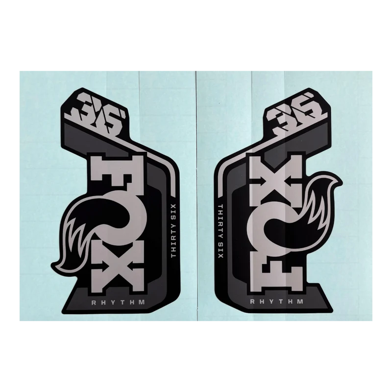2024 FOX 36 Rhythm Decal | Matte Black