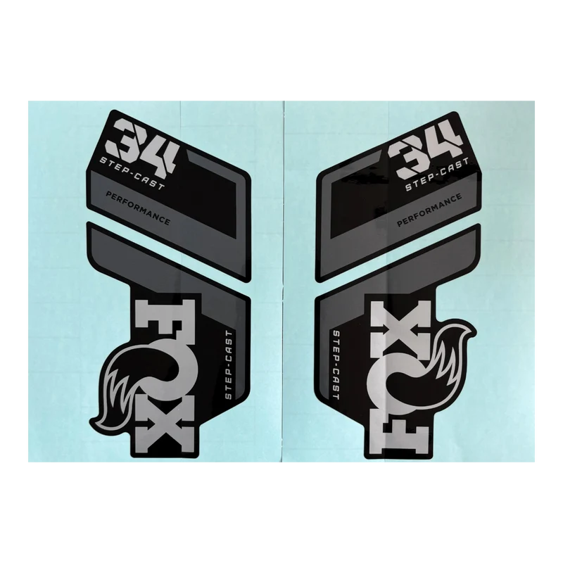 2022 FOX 34 SC Performance Decal | Gloss Black
