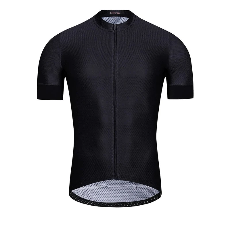 Black Color Intense Cycling Jersey