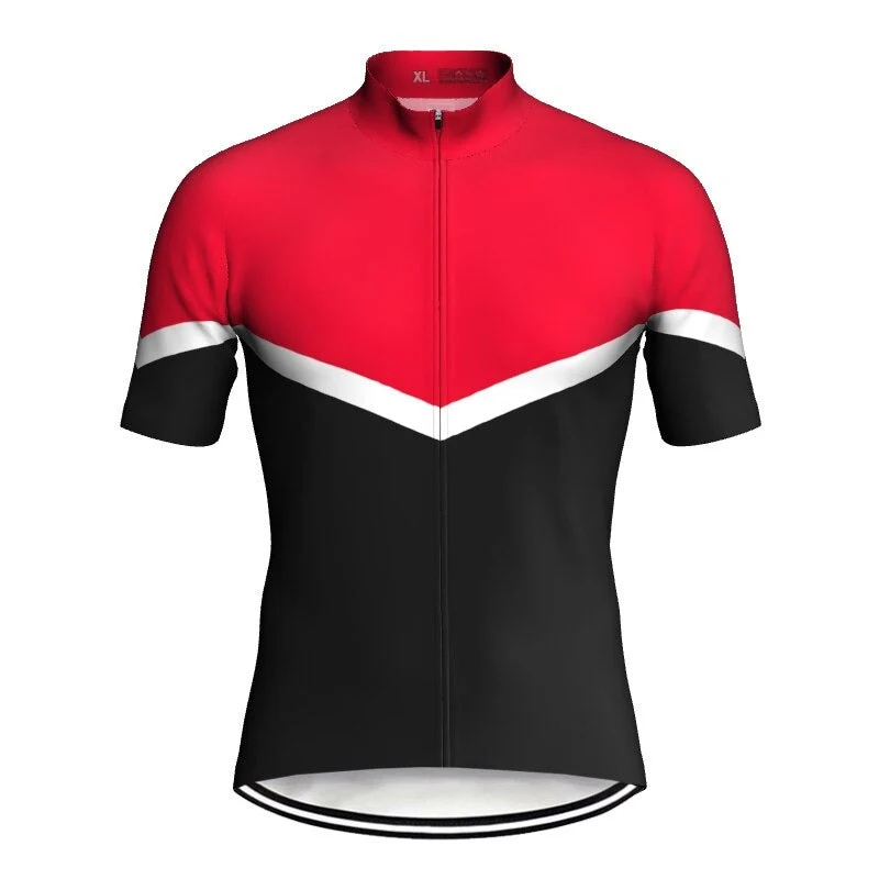 Men's Red Cycling Jersey