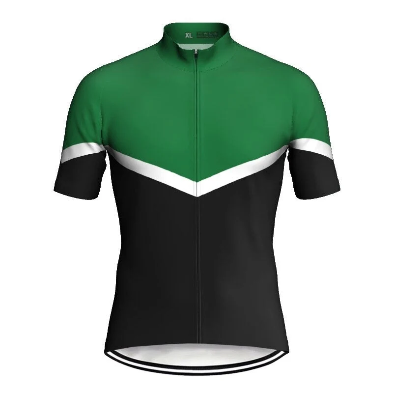 Men's Green Cycling Jersey