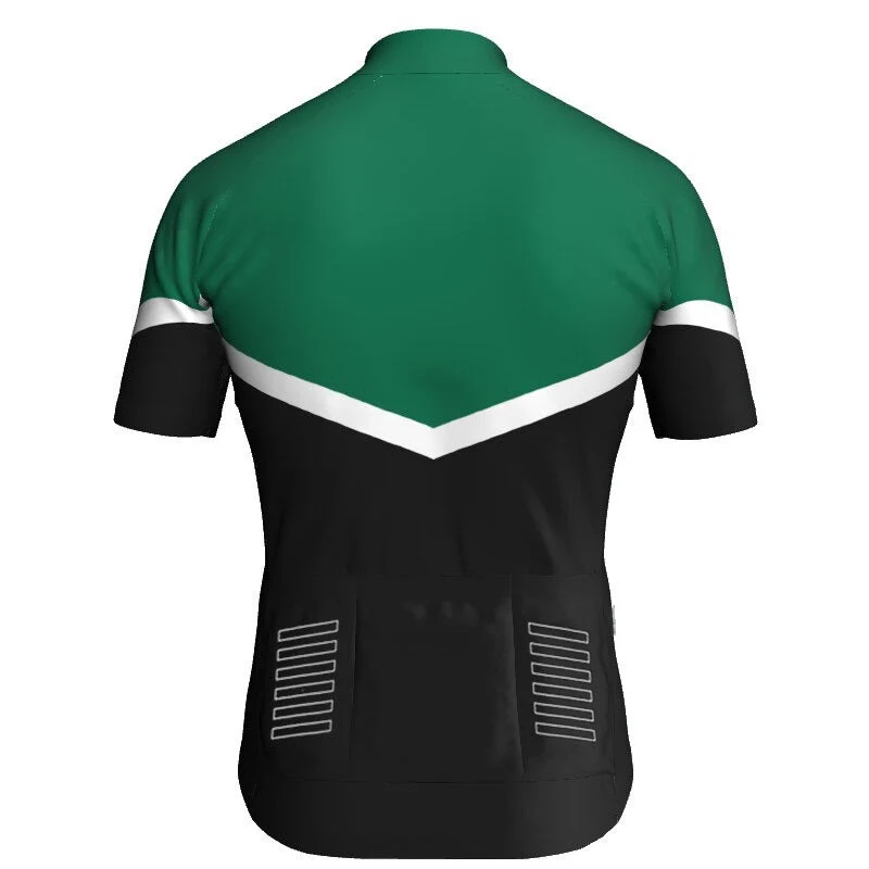 Men's Green Cycling Jersey