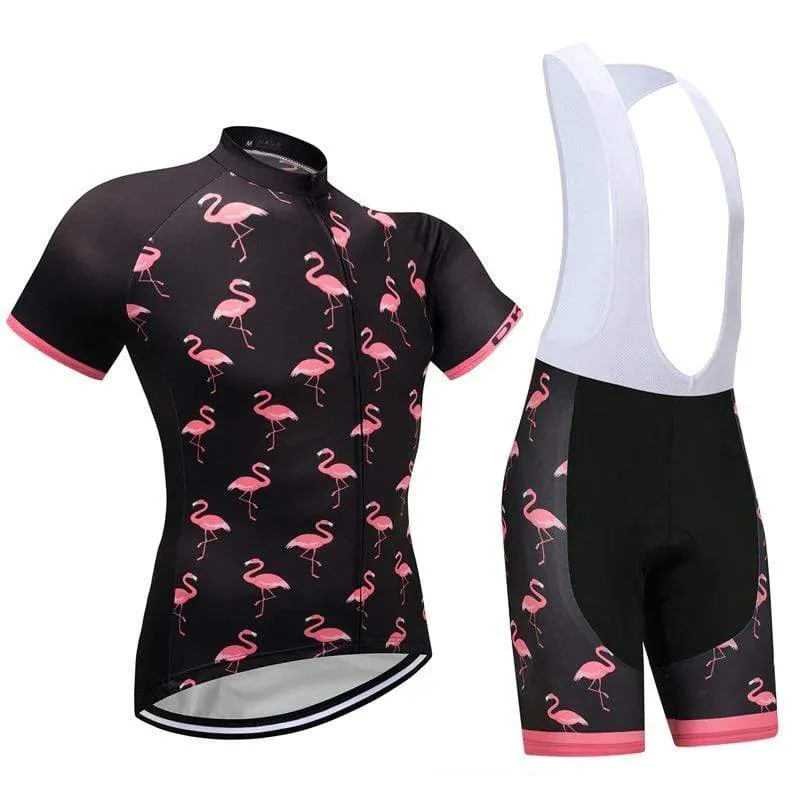 Men's Flamingo Cycling Jersey or Bibs