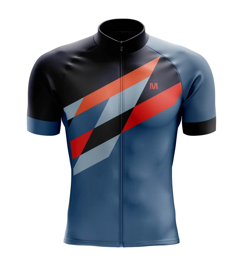 Men's US Blue Side Cycling Jersey