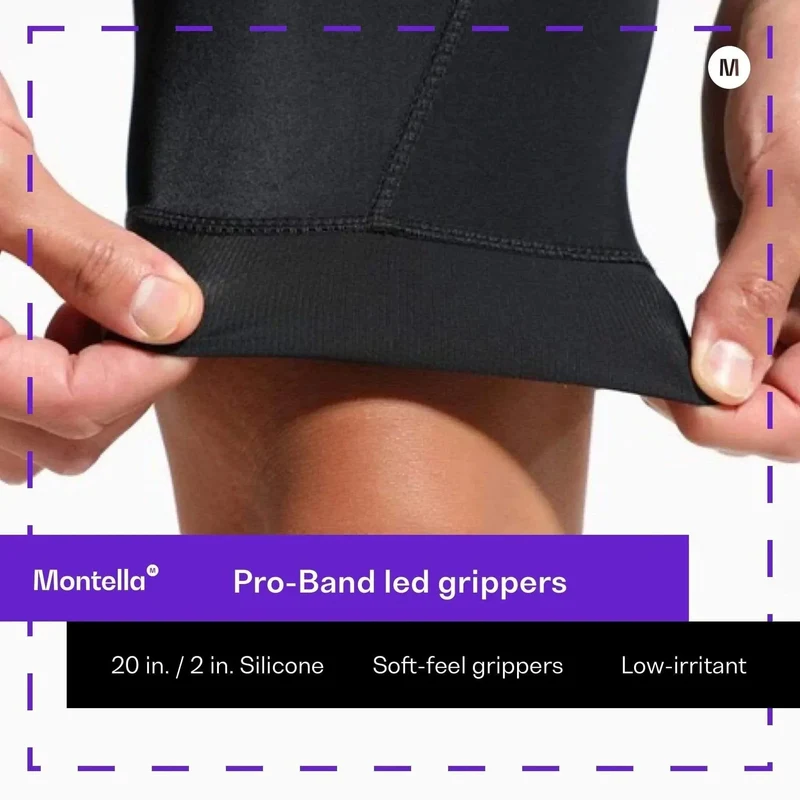 Black Angle Cycling Bib Shorts