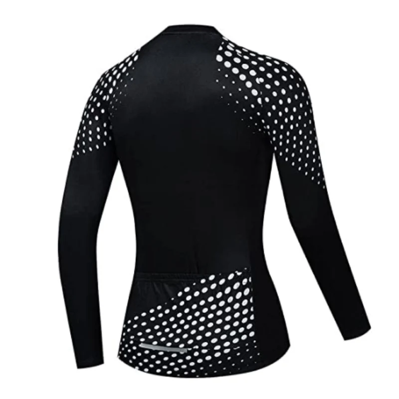 Women's Black Long Sleeve Jersey